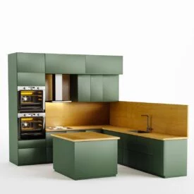 3D Furniture Silo Rendering - Kithcen 02