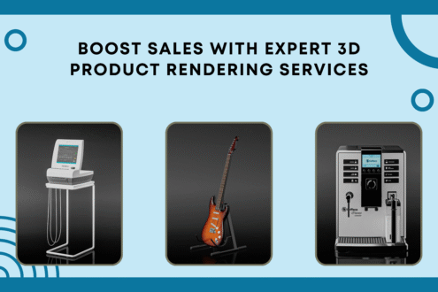 Photorealistic 3D product rendering services showcasing a modern living room with a luxury sofa and wooden coffee table.