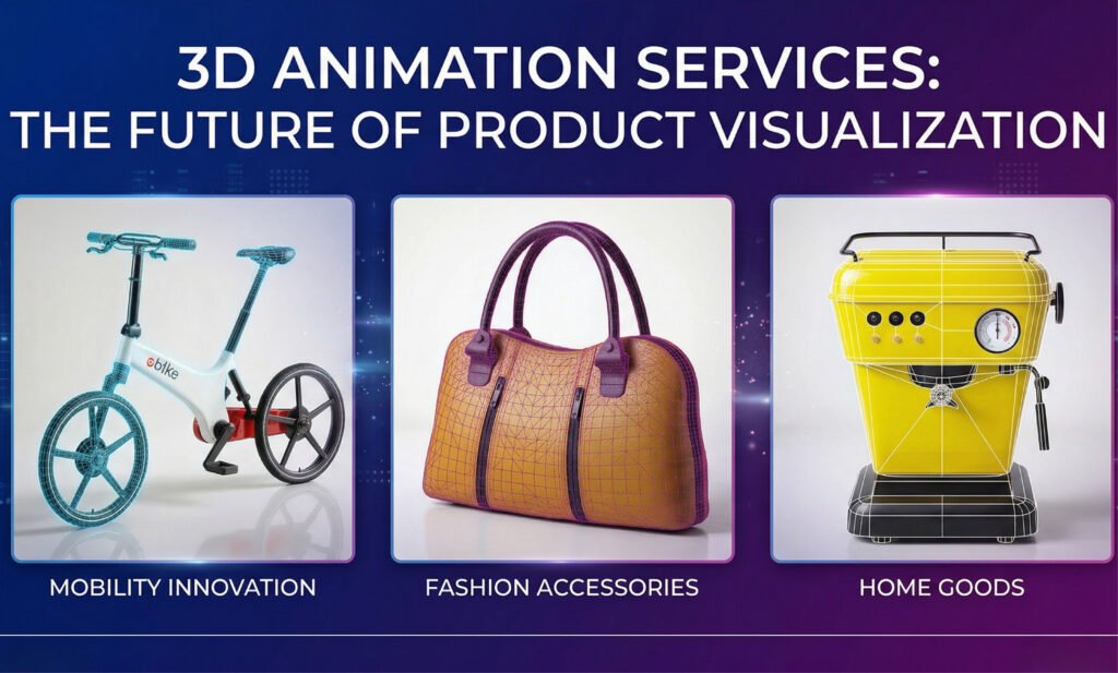 Future Product Renders 3D Animation Services: The Future of Product Visualization