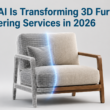 AI-assisted 3D furniture rendering services transforming furniture visualization