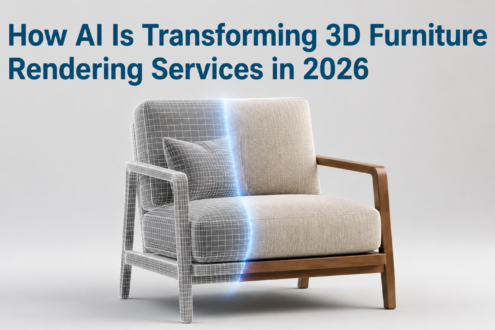 AI-assisted 3D furniture rendering services transforming furniture visualization