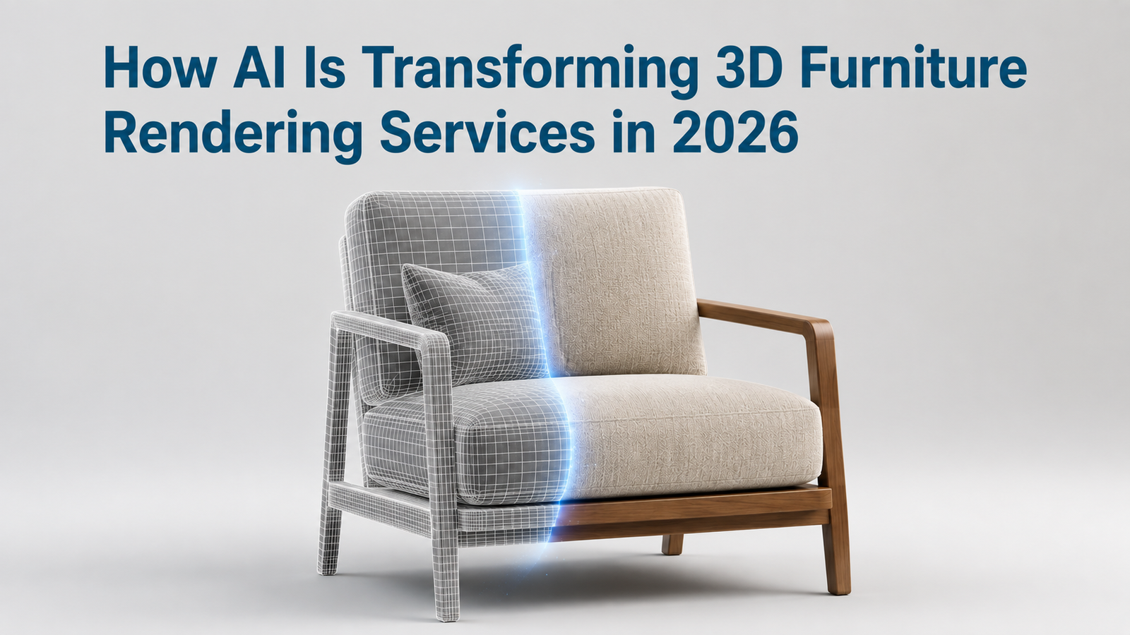 AI-assisted 3D furniture rendering services transforming furniture visualization